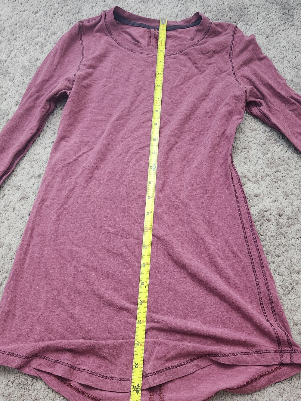 Lululemon Long-Sleeve Tunic Top - Mauve Pink